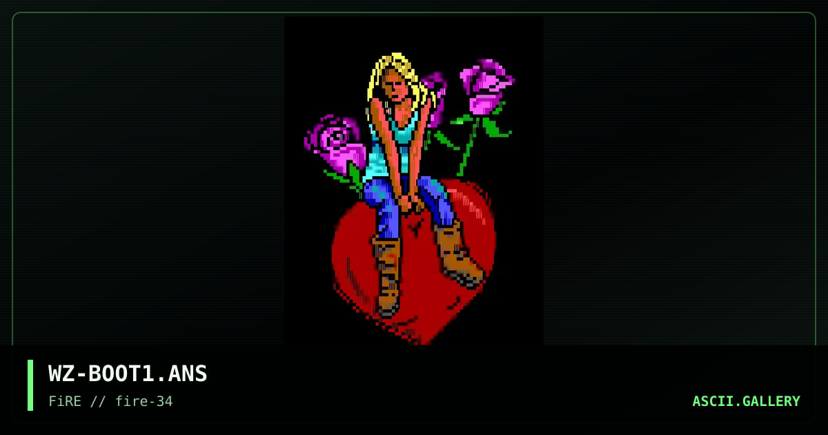 Boots or Hearts 1, by whazzit, 2021