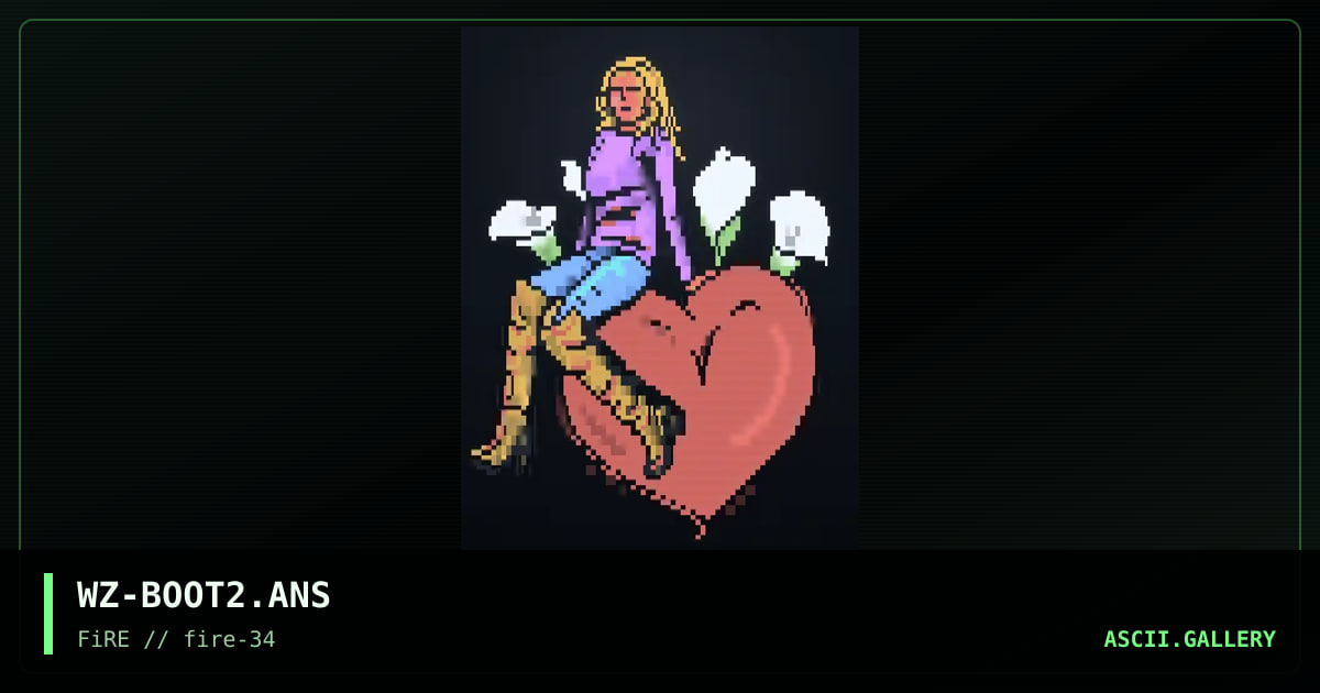 Boots or Hearts 2, by whazzit, 2021