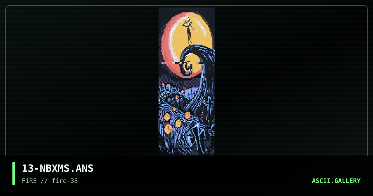 the nightmare before christmas, by ville, 2023