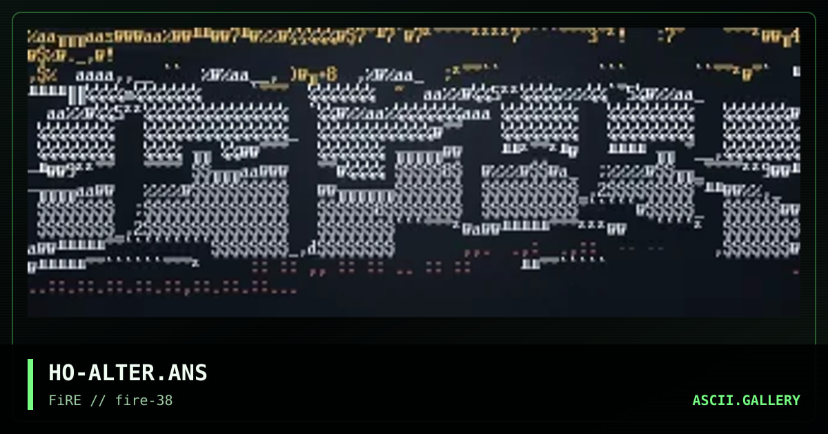 alter, by holocaust, 2023