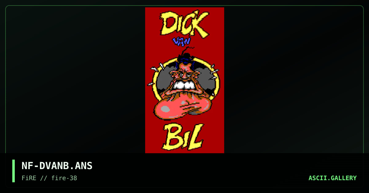 Dick van Bil, by necro, 2023