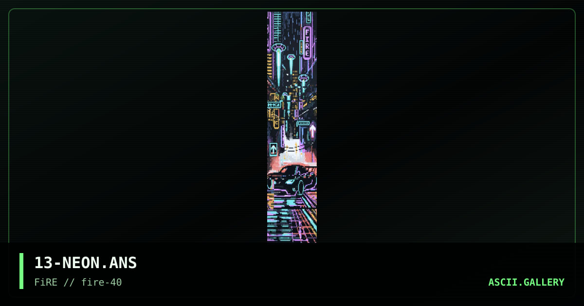 neon, by ville, 2024