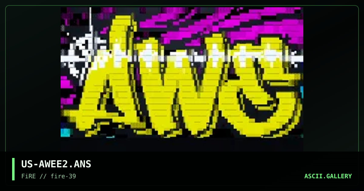 AWE 4evah, by savage, gunthar, 2024