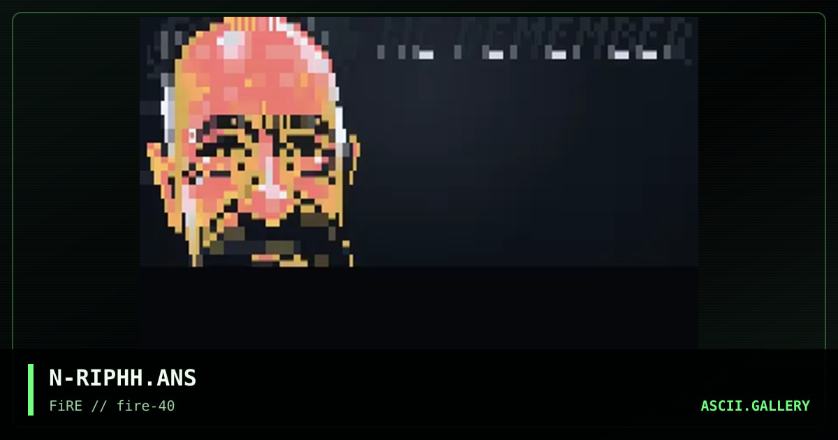 rest in piece, captain, by nail, 2024