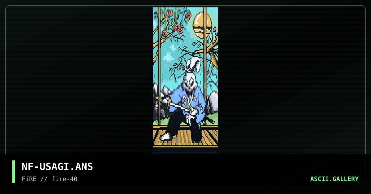 usagi, by necro, 2024