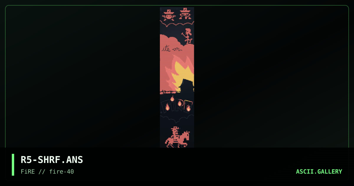 fire 40 -- blink experiment, by resetsurvivor, 2024