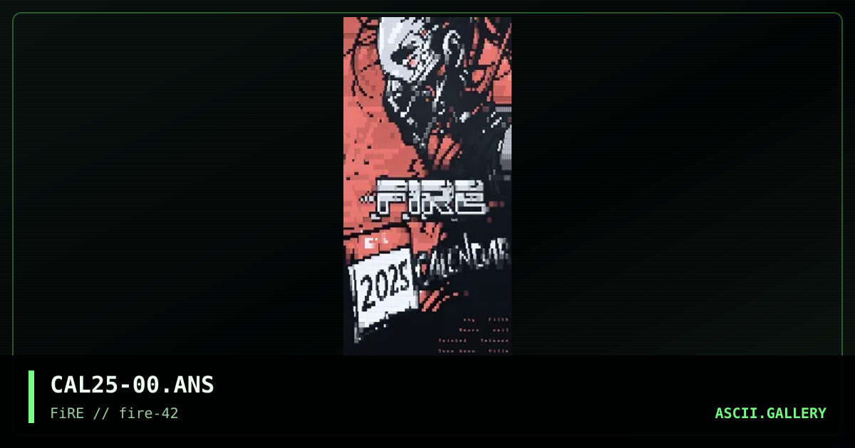 2025 cover, by tainted, 2025