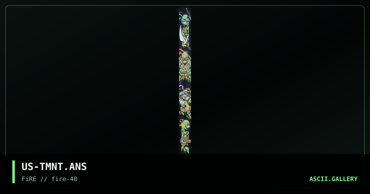 TMNT, by toon goon, tainted, nail, 2024