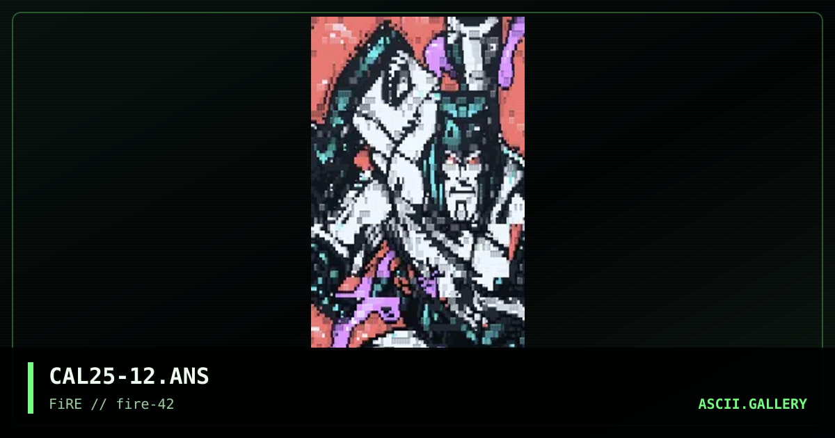 Megatron, by savage, 2025