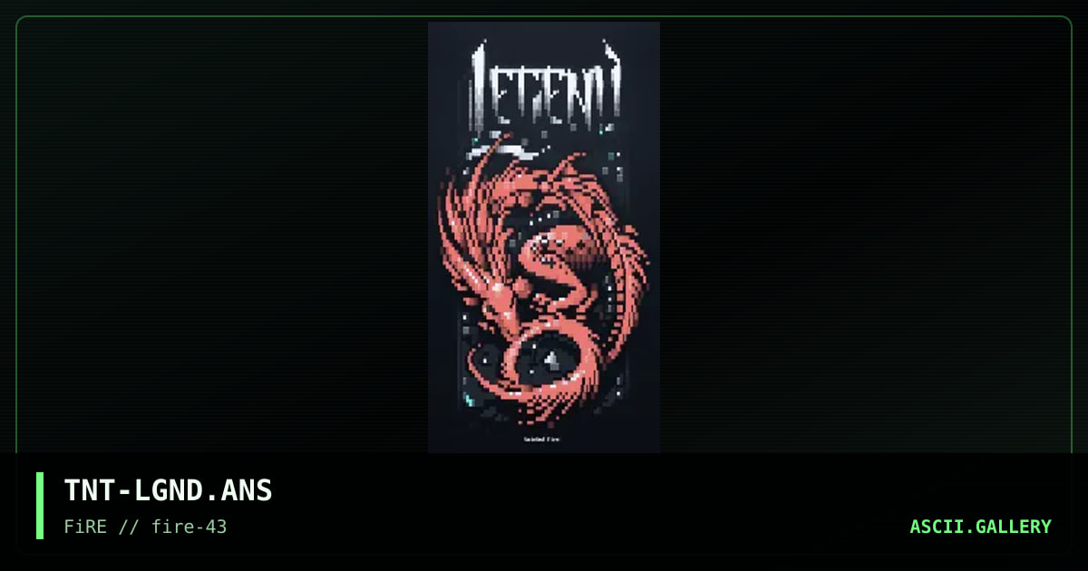 legend, by tainted, 2025