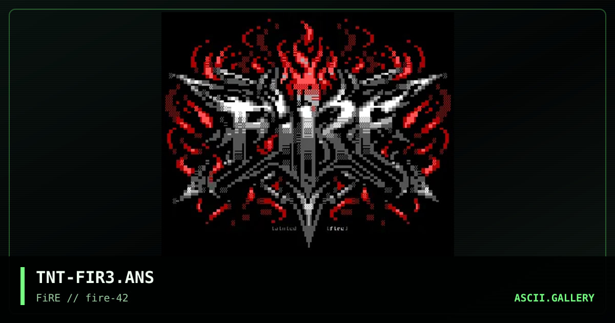 fiery fire, by tainted, 2025