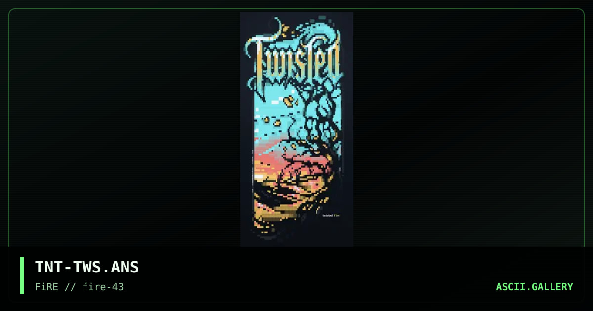 twisted, by tainted, 2025