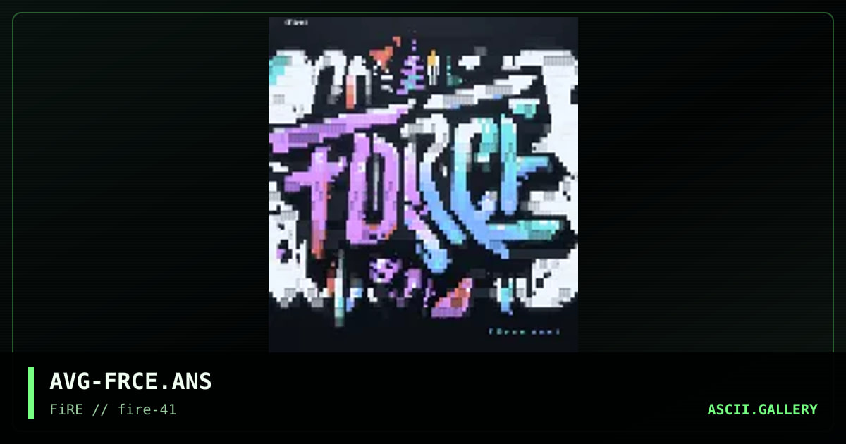 force ansi, by savage, 2024