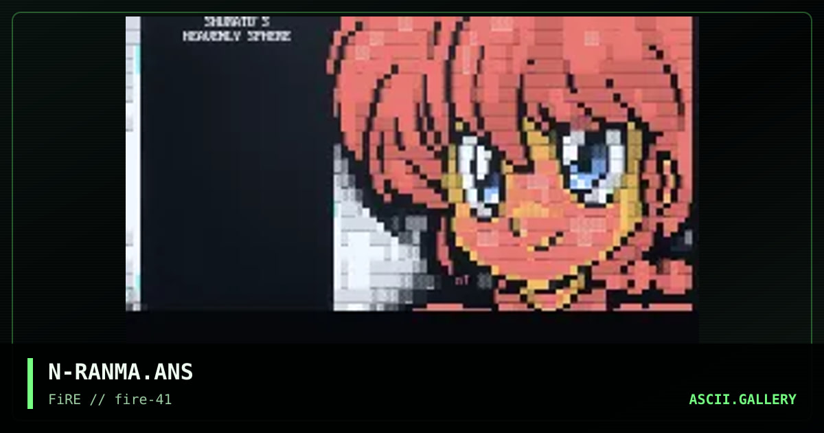 ranma 1/2, by nail, 2024