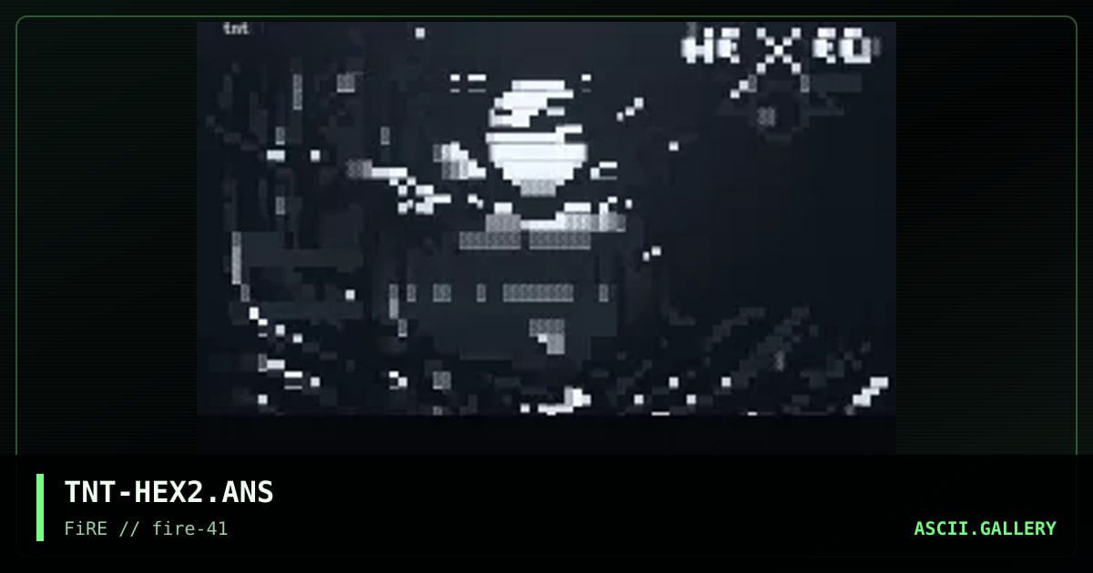hexed menu 1, by tainted, 2024