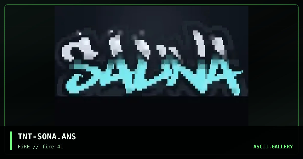 sauna!, by tainted, 2024