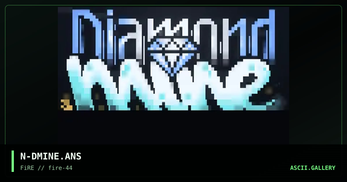 diamond mine, by nail, 2025
