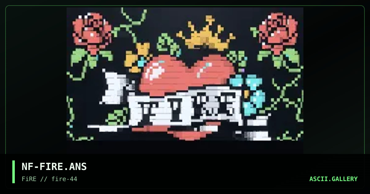 FIRE, by necro, 2025