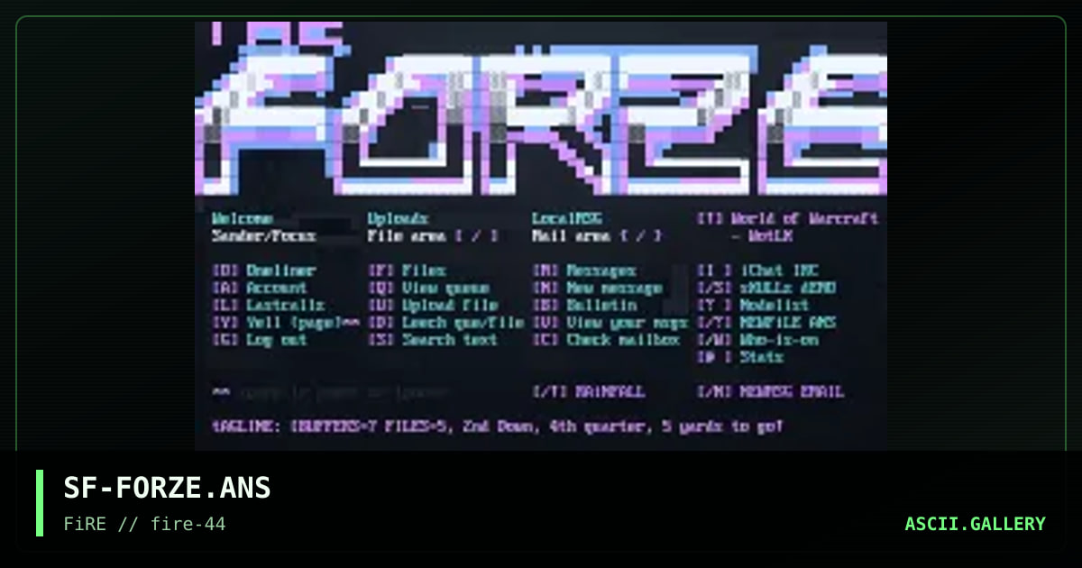 the forze, by sanderfocus, 2025