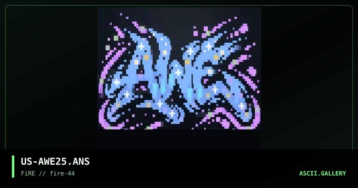 awe, by tainted, cleaner, 2025