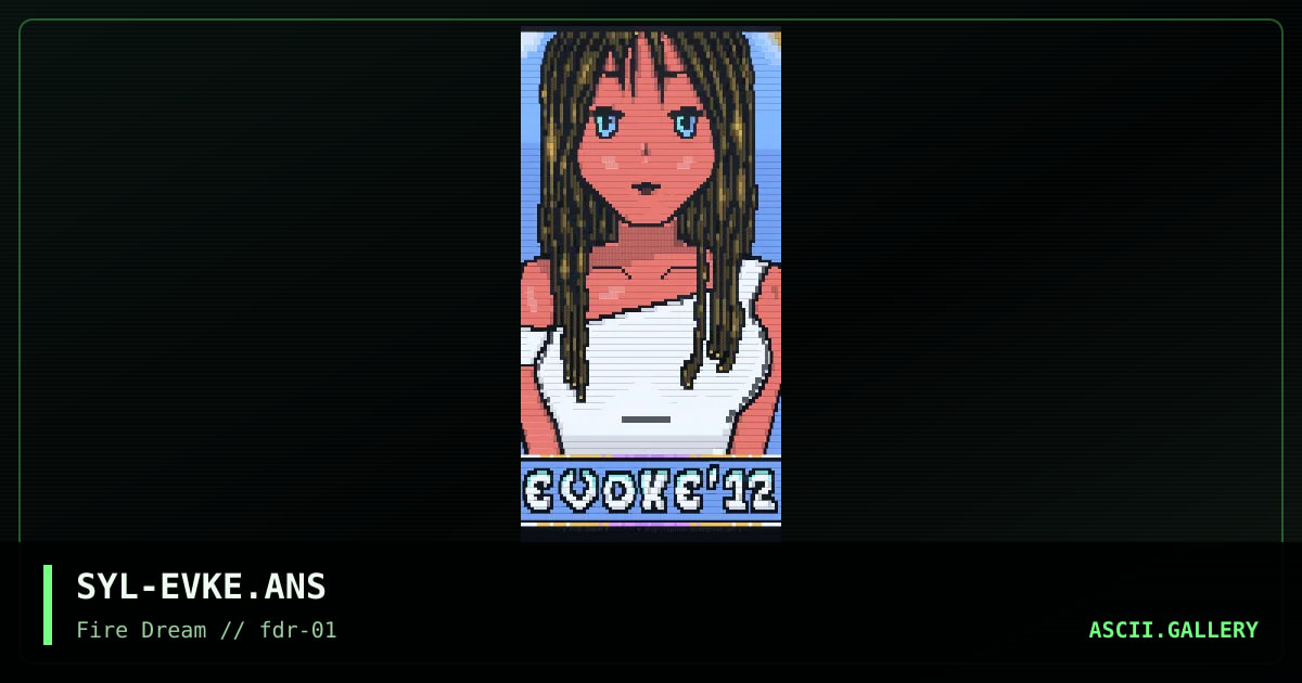 Evoke Girl, by sylvao, 2012