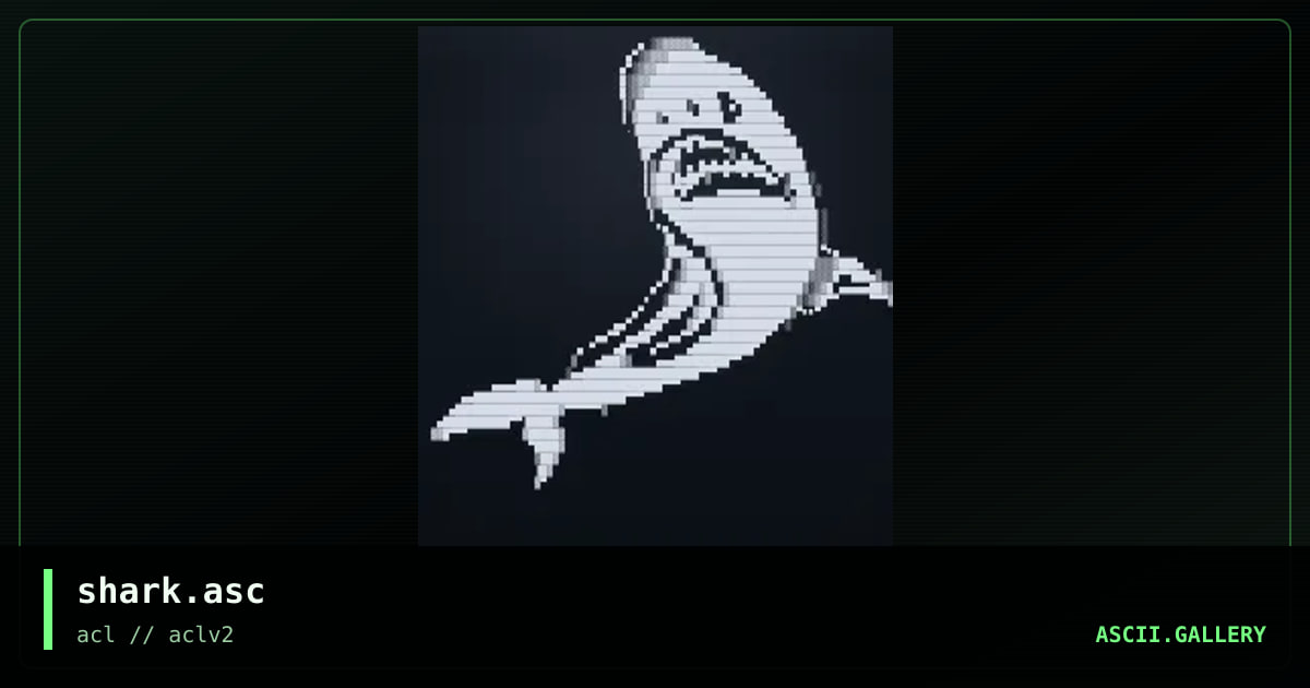 shark.asc, by acl, 2003