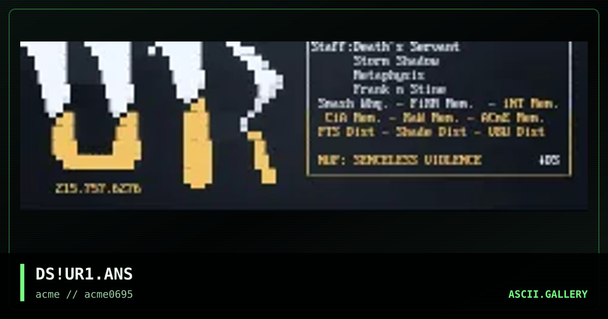 unknown realms!, by death's servant, 1995