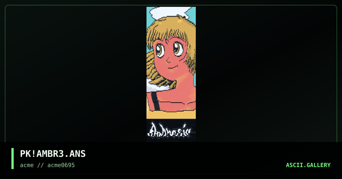 ambrosia!, by pinky, 1995