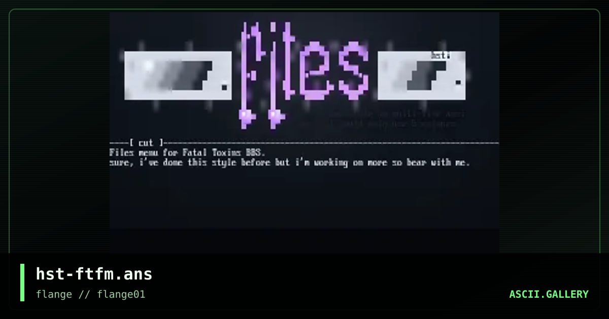 fatal.toxins.file.menu, by heister, 1998