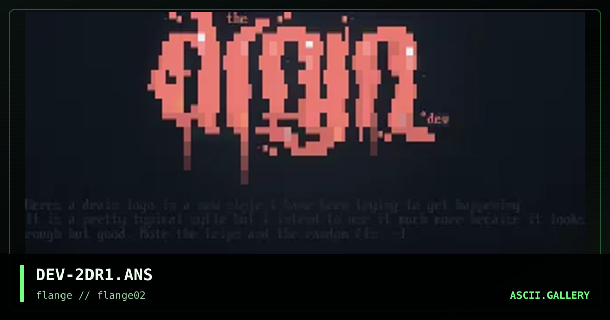 DEV-2DR1.ANS, by dev, 1998