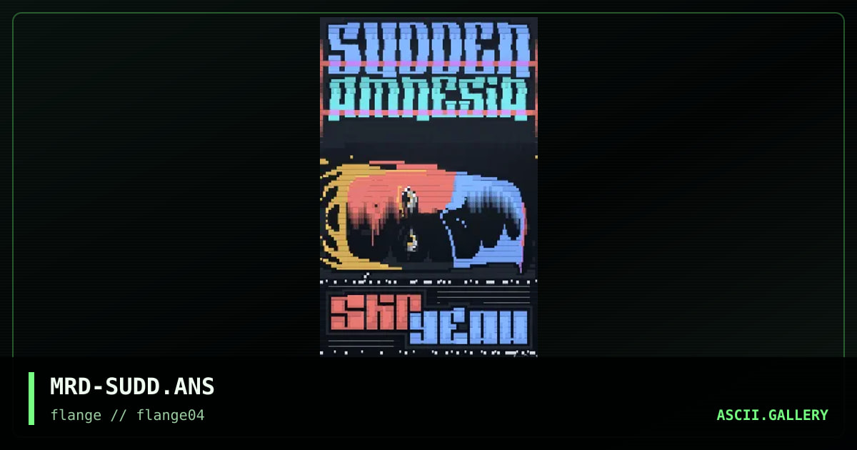 MRD-SUDD.ANS, by mr d, 1998