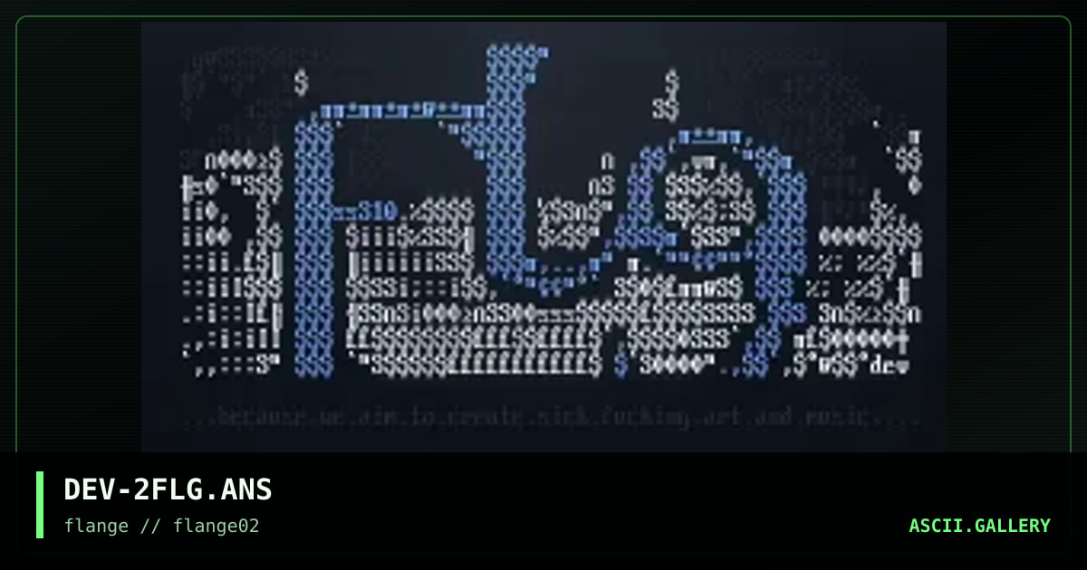 DEV-2FLG.ANS, by dev, 1998