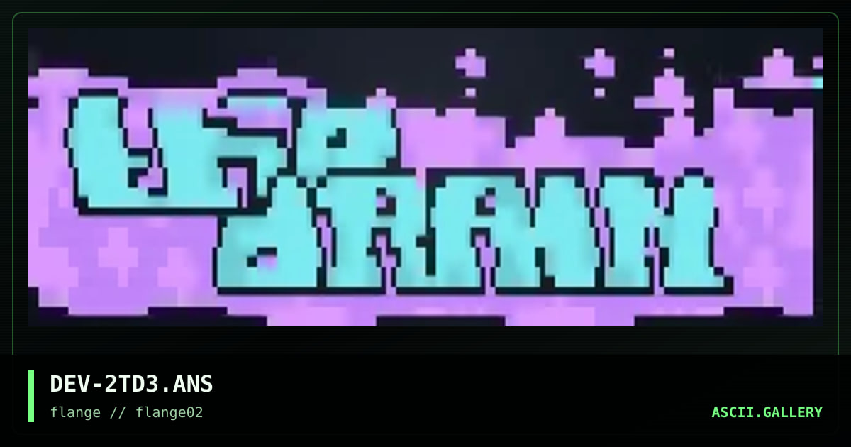 DEV-2TD3.ANS, by dev, 1998