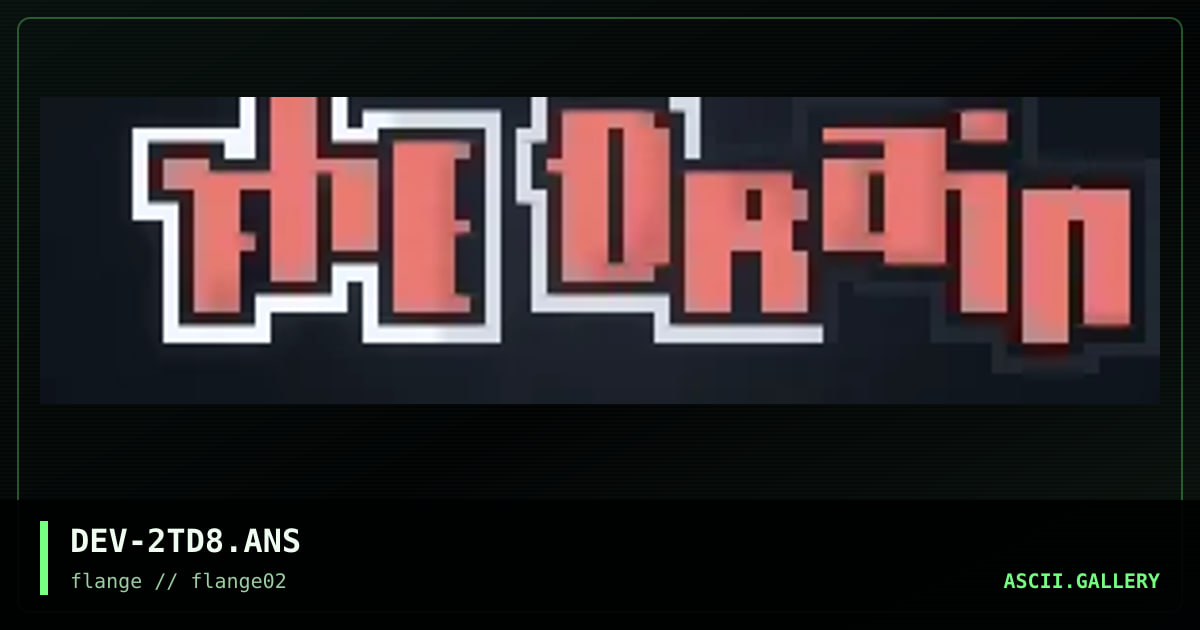 DEV-2TD8.ANS, by dev, 1998
