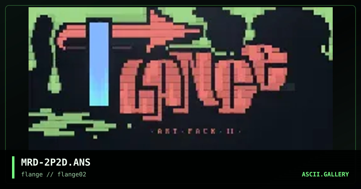 MRD-2P2D.ANS, by mr d, 1998