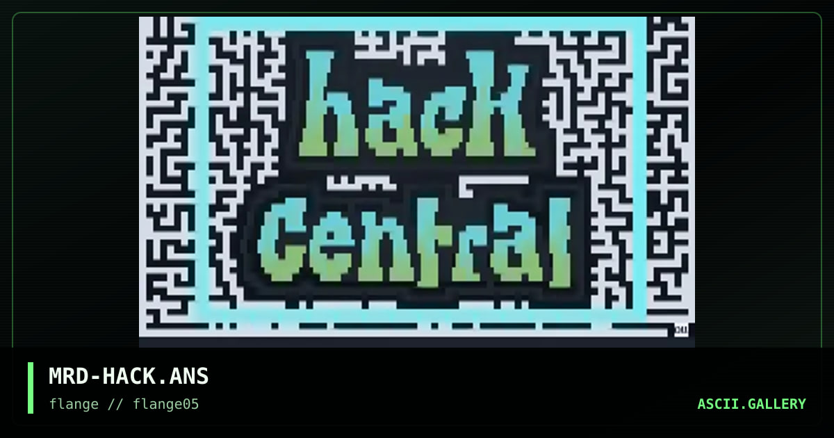 MRD-HACK.ANS, by mr d, 1998