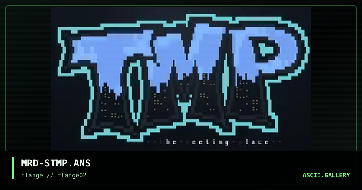 MRD-STMP.ANS, by mr d, 1998