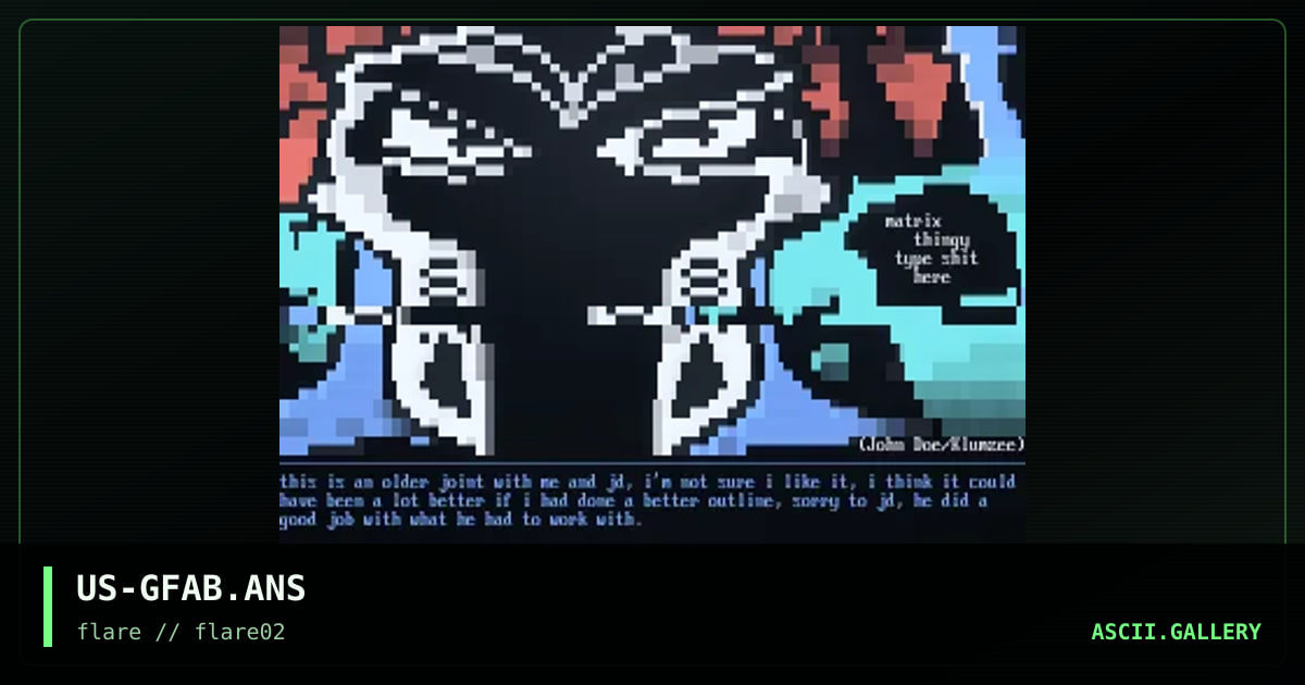 US-GFAB.ANS, by klumzee, john doe, 1998