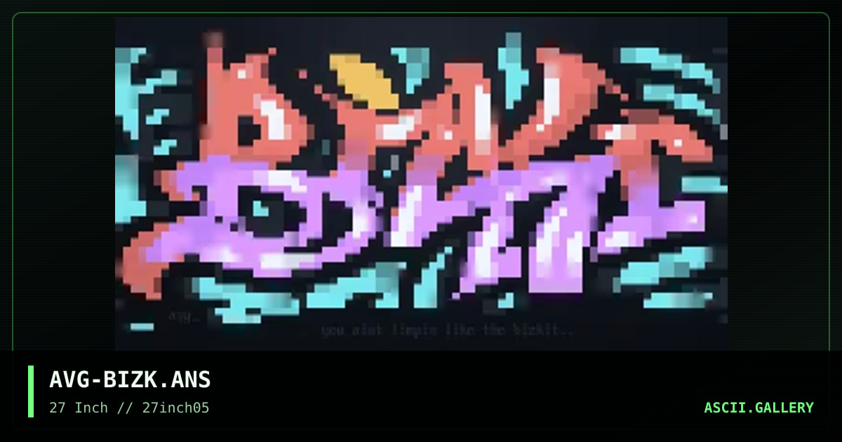 AVG-BIZK.ANS, by avenging angel, 2003