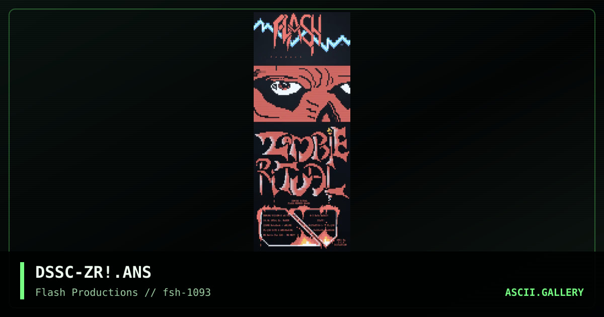 DSSC-ZR!.ANS, by distortion, sliver cut, 1993