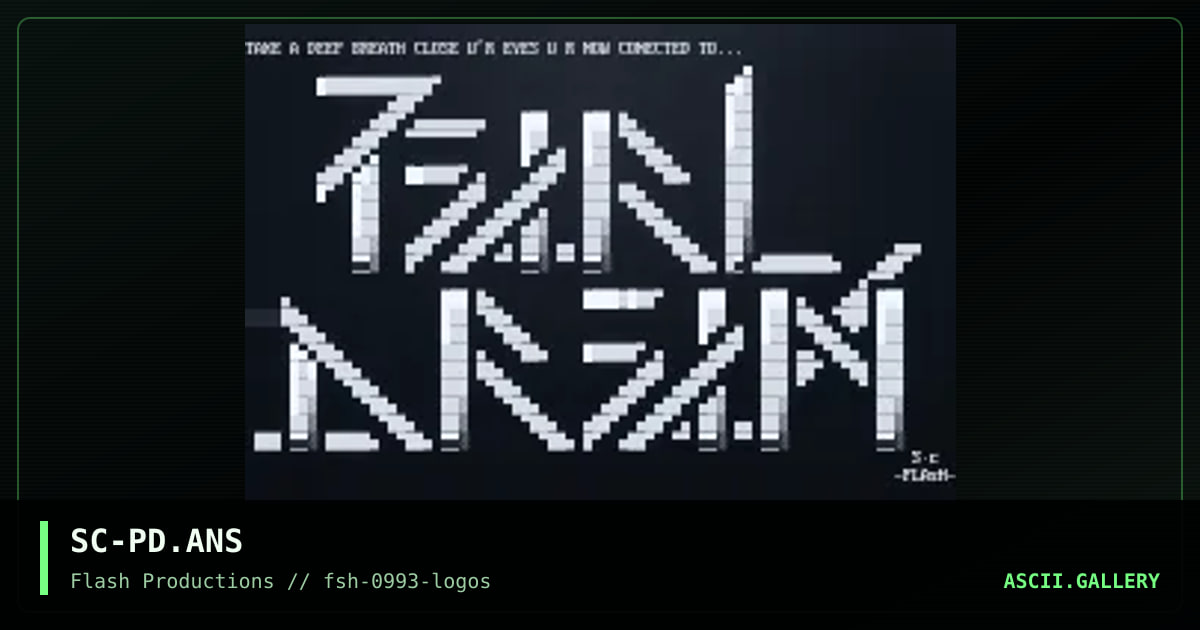 SC-PD.ANS, by sliver cut, 1993