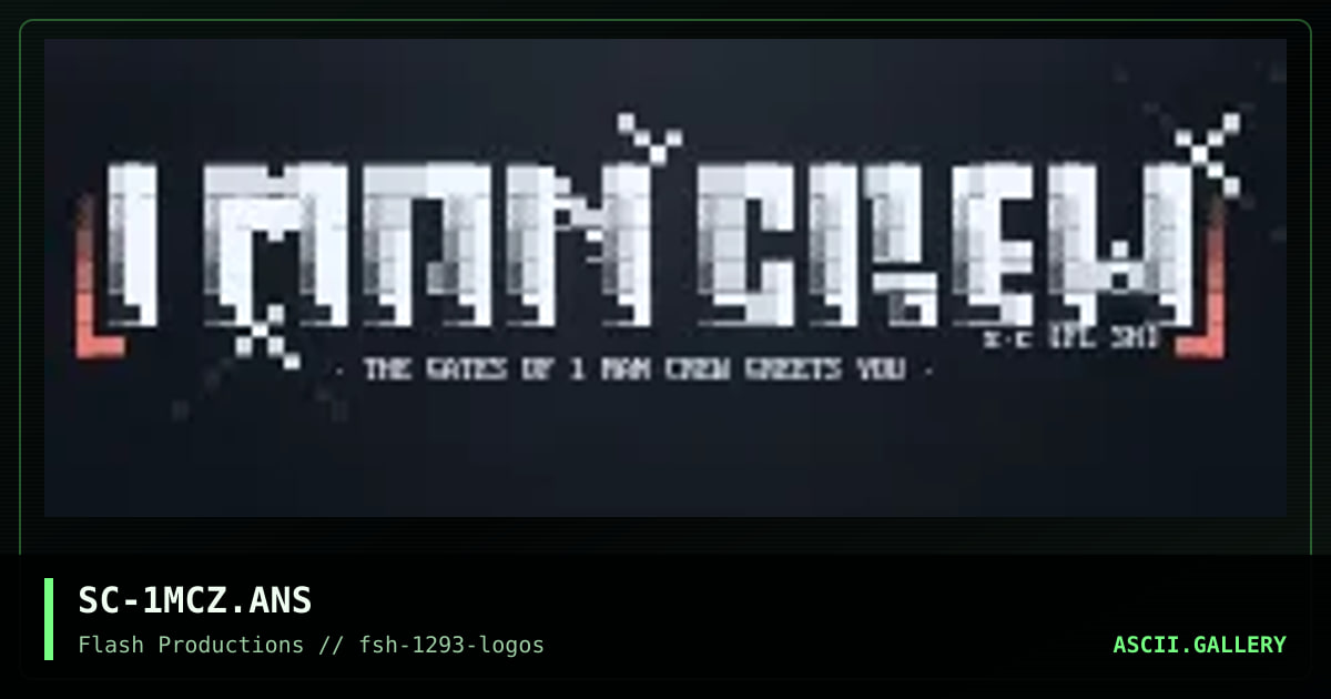 SC-1MCZ.ANS, by sliver cut, 1993