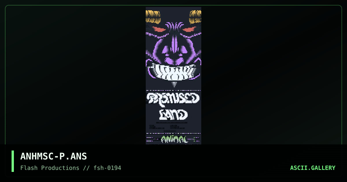 ANHMSC-P.ANS, by animal, handyman, 1994