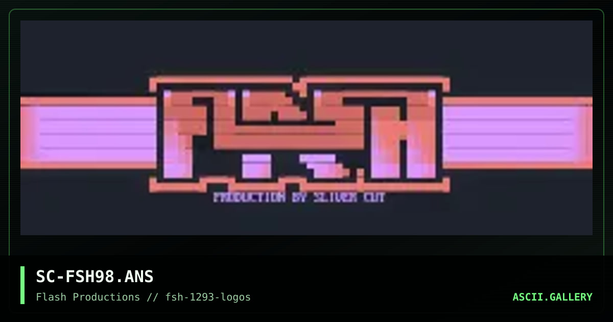 SC-FSH98.ANS, by sliver cut, 1993