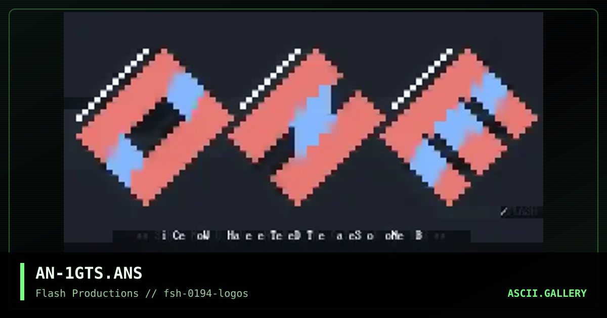 AN-1GTS.ANS, by animal, 1994