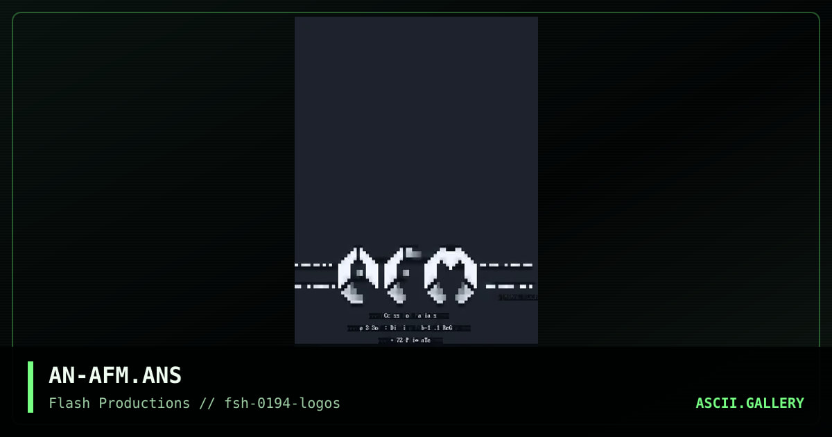 AN-AFM.ANS, by animal, 1994