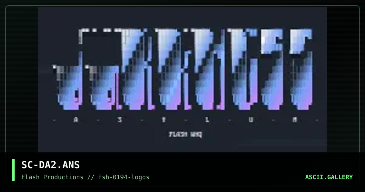 SC-DA2.ANS, by sliver cut, 1994