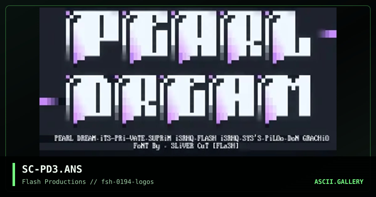 SC-PD3.ANS, by sliver cut, 1994