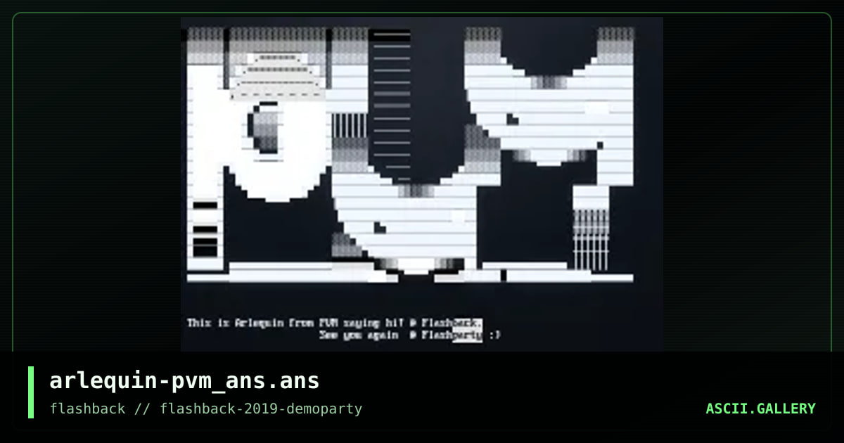 arlequin-pvm_ans.ans, by arlequin, 2019