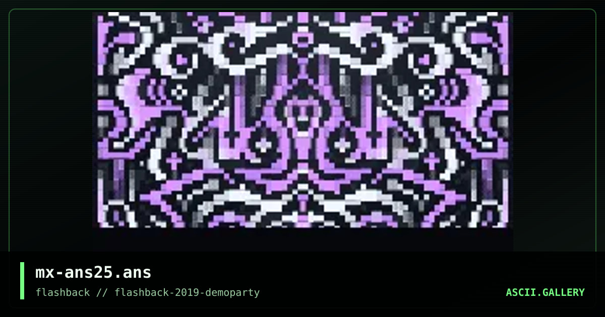 ANS 25, by mx, 2019